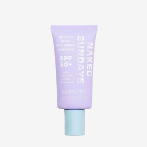 Naked Sundays SPF 50+ Mineral Sunscreen. Tried once.